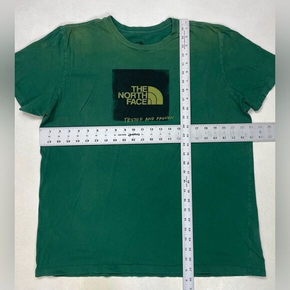 The North Face Tested And Proven Graphic T-shirt Men XL Green Short Sleeve - Picture 7 of 7